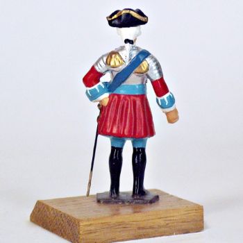 Louis XV le Bien-Aimé sur socle bois
