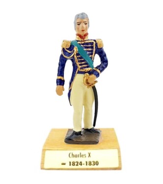 Charles X sur socle bois