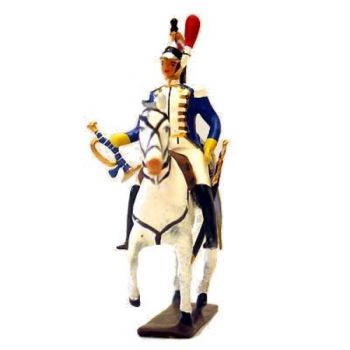 trompette en grande tenue du 14e Régiment de Cuirassiers