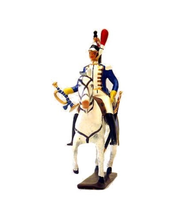 trompette en grande tenue du 14e Régiment de Cuirassiers