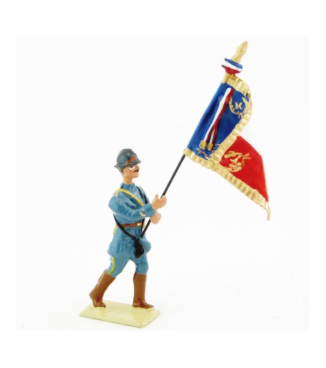 porte-drapeau de l’Infanterie de ligne Bleu Horizon (collection LG)