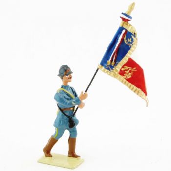 porte-drapeau de l’Infanterie de ligne Bleu Horizon (collection LG)