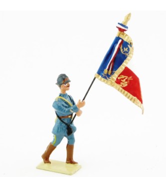 porte-drapeau de l’Infanterie de ligne Bleu Horizon (collection LG)