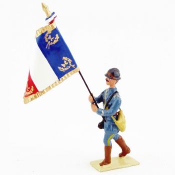 porte-drapeau de l’Infanterie de ligne Bleu Horizon (collection LG)
