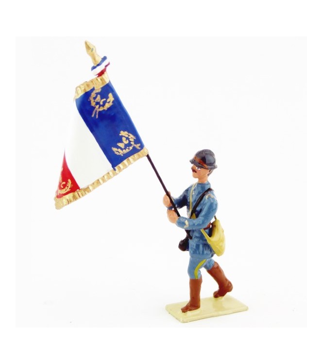 porte-drapeau de l’Infanterie de ligne Bleu Horizon (collection LG)