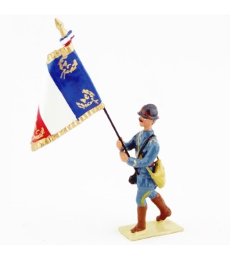 porte-drapeau de l’Infanterie de ligne Bleu Horizon (collection LG)