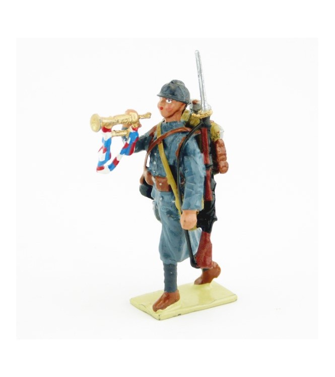 clairon de l’Infanterie de ligne Bleu Horizon (collection LG)