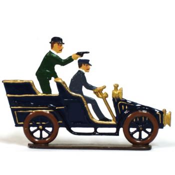 voiture des Brigades du Tigre (découverte) (demi-ronde bosse)