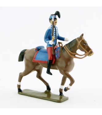 cavalier des hussards 1914
