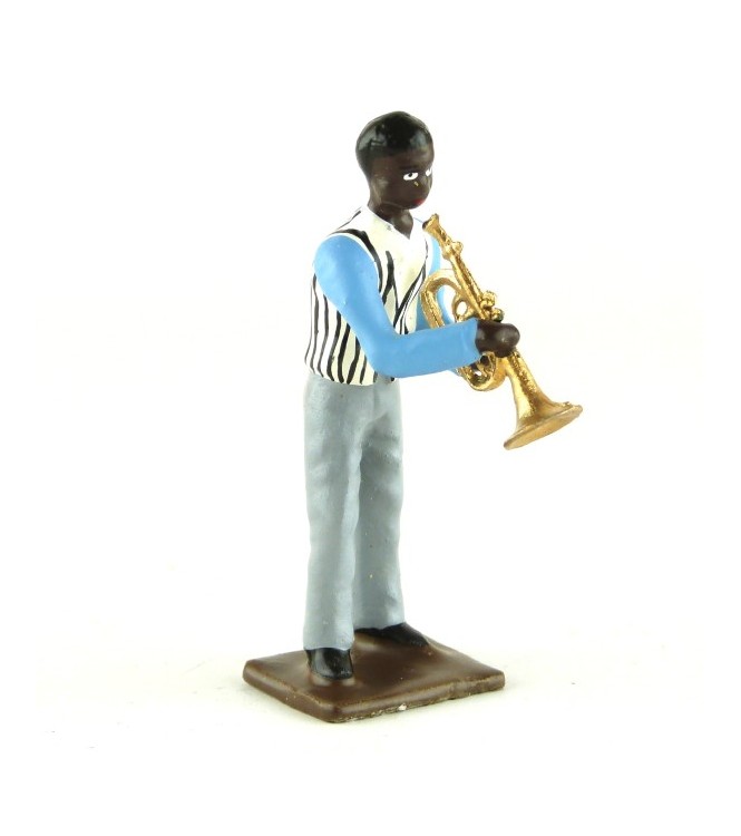 trompettiste (diorama le Jazz) (JZ03)
