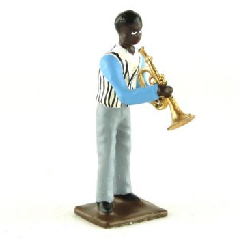trompettiste (diorama le Jazz) (JZ03)
