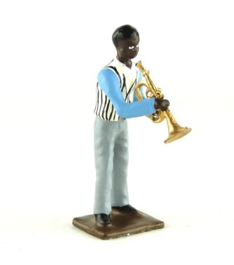 trompettiste (diorama le Jazz) (JZ03)