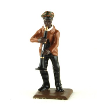 clarinettiste (diorama le Jazz) (JZ04)