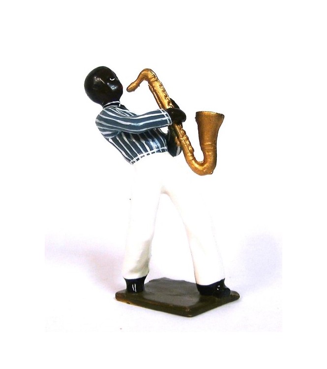 saxophoniste (diorama le Jazz) (JZ07)