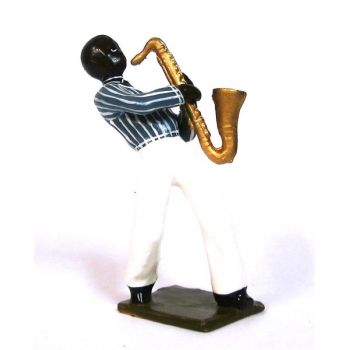 saxophoniste (diorama le Jazz) (JZ07)
