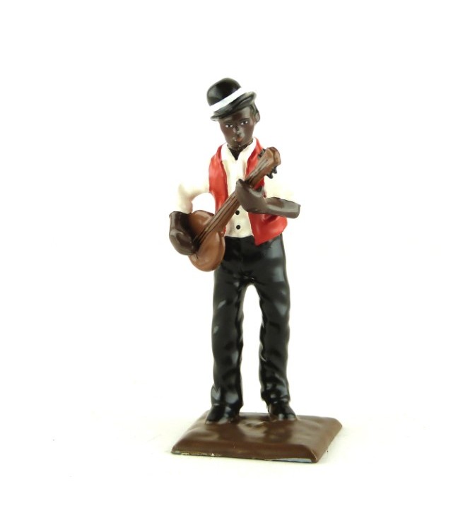 joueur de banjo (diorama le Jazz) (JZ05)