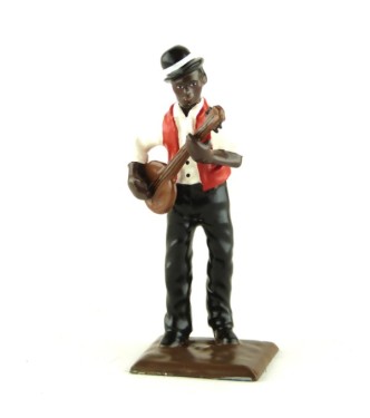 joueur de banjo (diorama le Jazz) (JZ05)