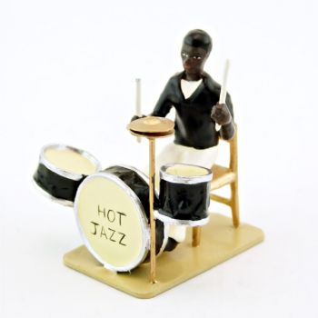 batteur et batterie Hot Jazz (diorama le Jazz) (JZ01)