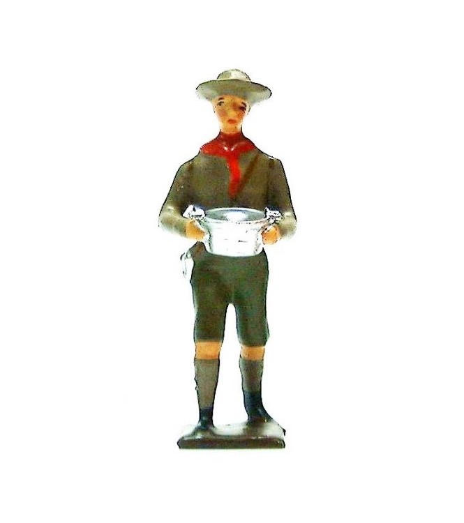scout avec marmite
