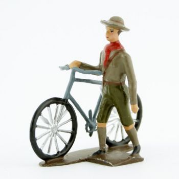 Scout à bicyclette