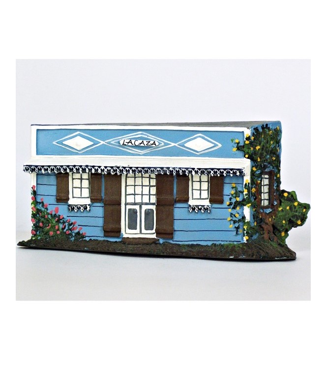 maison La caza (Réunion), bleu