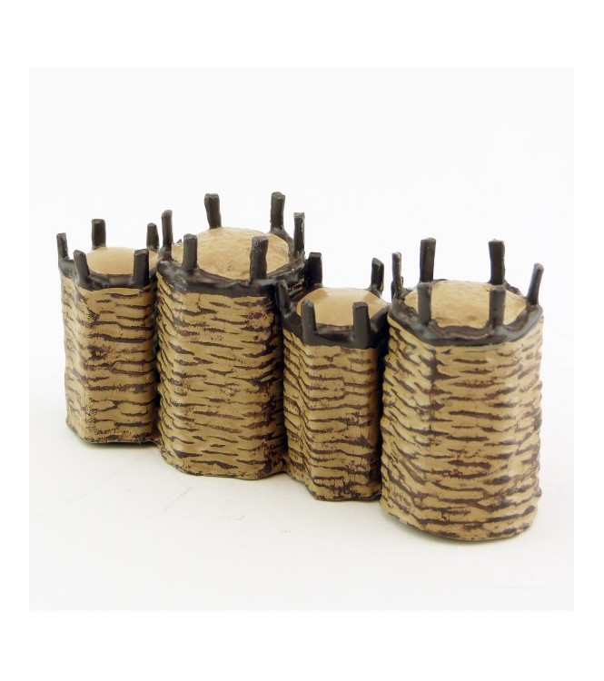 ensemble de 4 gabions (en volume)