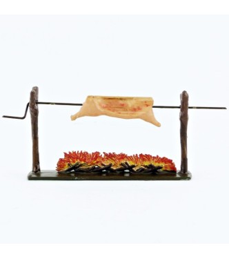 pièce de viande sur le feu (2 pièces)