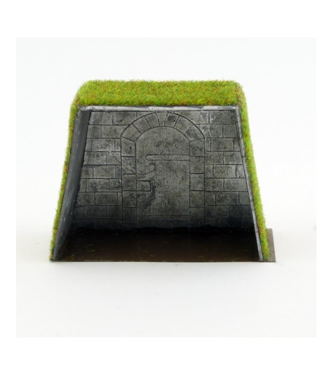 porte d'Abri sous-terrain (en volume)