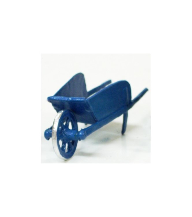 Brouette bleu