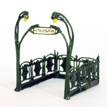 entrée de Métro, style « nouille » ou « Guimard »