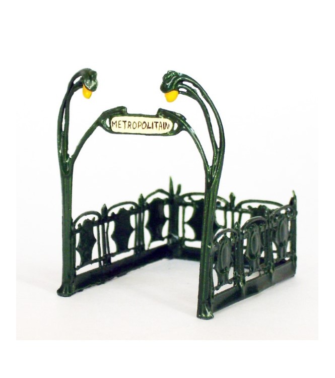 entrée de Métro, style nouille ou Guimard