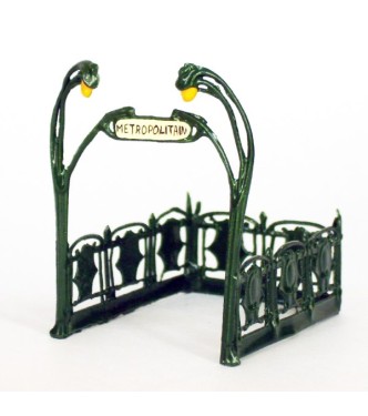 entrée de Métro, style nouille ou Guimard