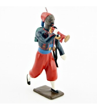 clairon du 1er rgt de zouaves à l'assaut