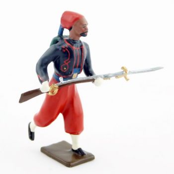 zouave du 1er rgt de zouaves à l'assaut