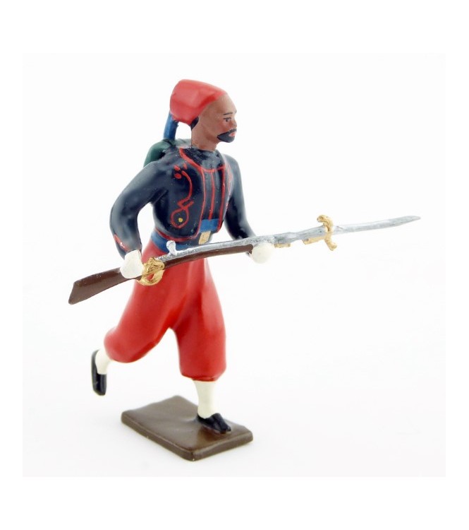 zouave du 1er rgt de zouaves à l'assaut