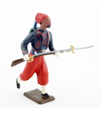 zouave du 1er rgt de zouaves à l'assaut