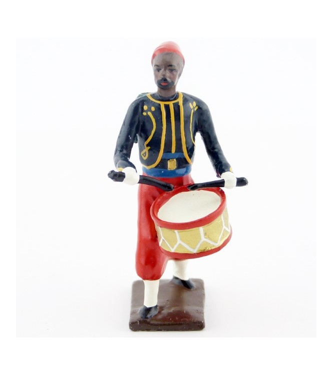 tambour du 3e rgt de zouaves (tombo jonquille) avec chechia