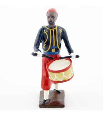 tambour du 3e rgt de zouaves (tombo jonquille) avec chechia