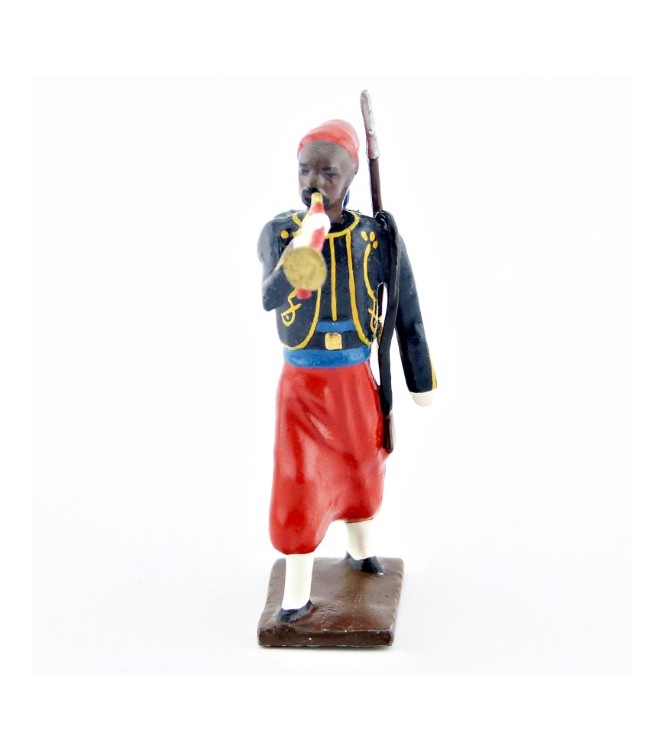 clairon du 3e rgt de zouaves (tombo jonquille) avec chechias