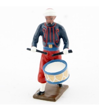 caisse roulante (tambour) de la musique du 1er rgt de zouaves