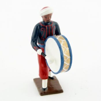 grosse caisse de la musique du 1er rgt de zouaves