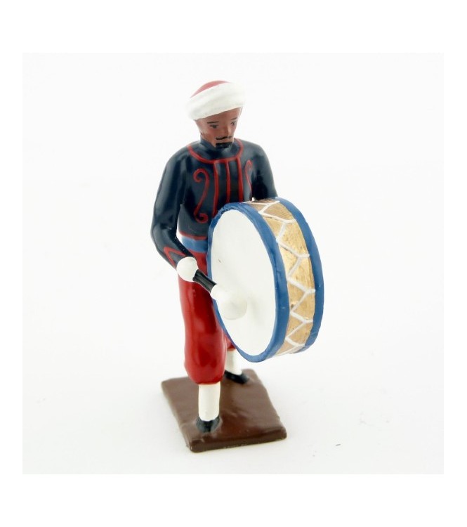 grosse caisse de la musique du 1er rgt de zouaves