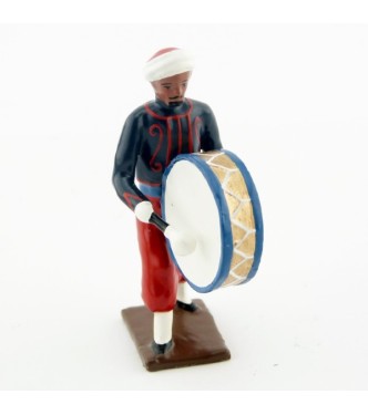 grosse caisse de la musique du 1er rgt de zouaves