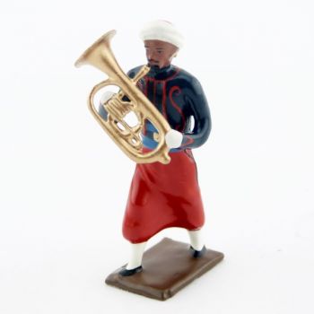 Tuba de la musique du 1er rgt de zouaves