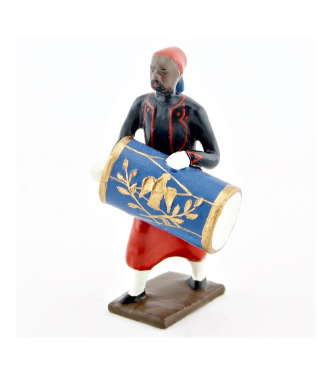 caisse claire de la musique de zouaves avec chéchias