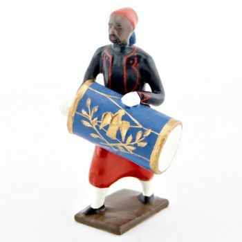 caisse claire de la musique de zouaves avec chéchias