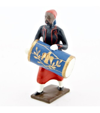 caisse claire de la musique de zouaves avec chéchias