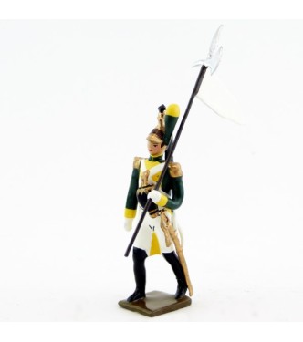 3e porte-aigle des dragons de la garde (dragons jaunes) (1812)
