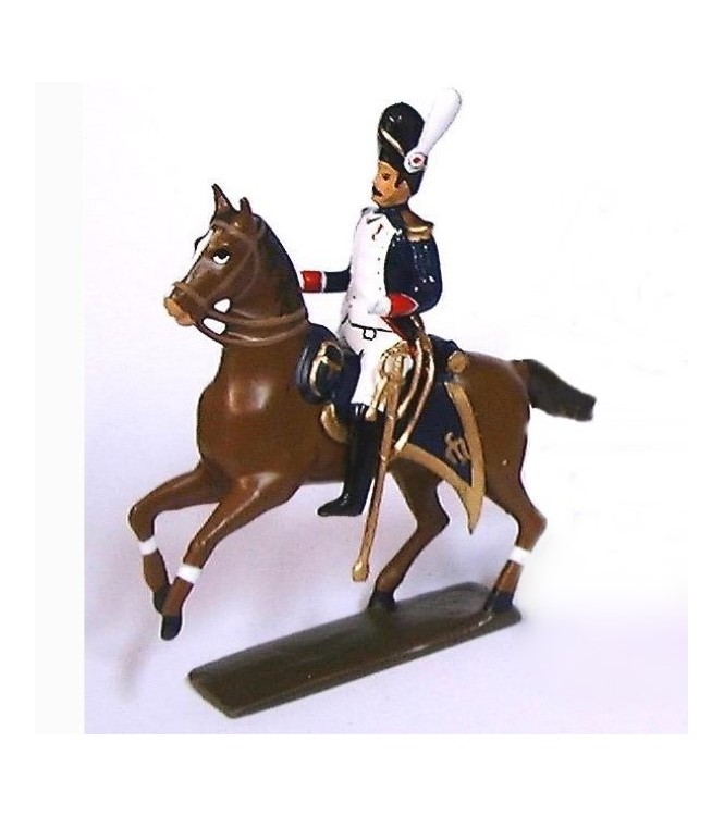 colonel à cheval des chasseurs à pied de la Garde (1806)