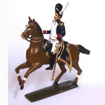colonel à cheval des chasseurs à pied de la Garde (1806)